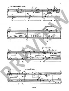 Anathesis und Dithyrambus WV 47 von Markus Lehmann für Zymbal solo