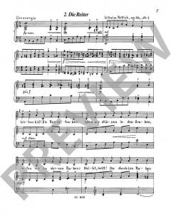 Zwei Balladen op. 38 C für tiefe Stimme und Klavier von Wilhelm Rettich 