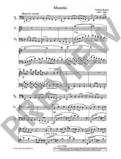 Musetta op. 50 Nr. 3F von Wilhelm Rettich für Holzbläser Duo im Alle Noten Shop kaufen