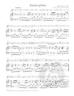 6 Sonaten op. 3 Band 1 von Michel Blavet 
