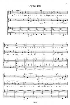 Missa brevis op. 18c von Bertold Hummel 
