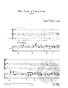 Klavierquartett in Fis-moll (Ernst von Dohnanyi) 