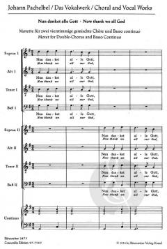 Nun danket alle Gott von Johann Pachelbel (Download) 