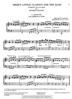 30 Little Classics for the Harp 