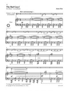 Clarinet Debut - Klavierbegleitung von James Rae 