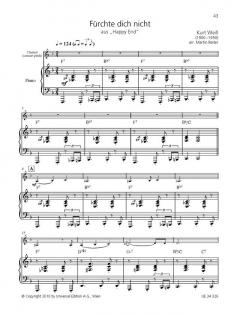 Songs mit CD von Kurt Weill 
