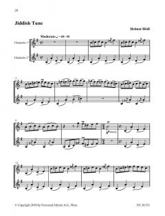 Klezmer Clarinet Duets von Frédéric Chopin 