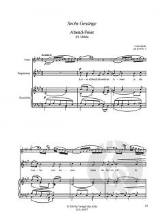 Sechs Gesänge mit Begleitung von Violine und Pianoforte op. 154 (Louis Spohr) 