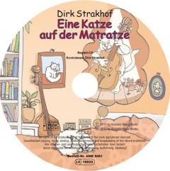 Eine Katze auf der Matratze von Dirk Strakhof 