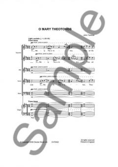 O Mary Theotokos (John Tavener) 
