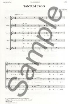 Tantum Ergo von Camille Saint-Saëns 