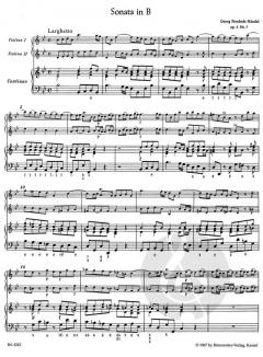 2 Triosonaten aus op. 5 von Georg Friedrich Händel 