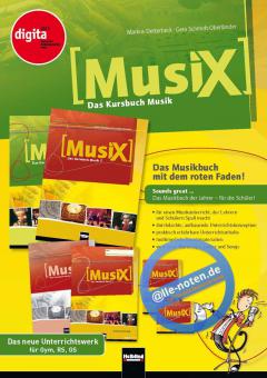 MusiX: Das Kursbuch Musik 1 von Markus Detterbeck 