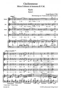 Missa Cellensis in honorem Beatissimae Virginis Mariae Hob.XXII:5 (Joseph Haydn) 