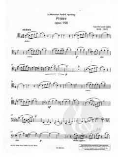 Prière G-Dur op. 158 von Camille Saint-Saëns 