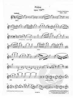 Prière G-Dur op. 158 von Camille Saint-Saëns 