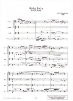 Petite Suite von Mikis Theodorakis 