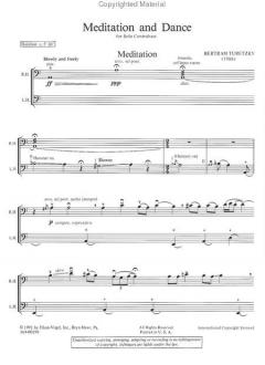 Meditation And Dance von Bertram Turetzky 