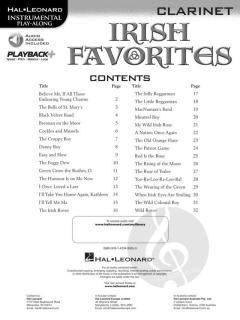 Irish Favorites Instrumental Play-Along von Molly Malone 