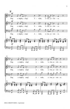 Sing A Mighty Song! von Greg Gilpin (Download) 