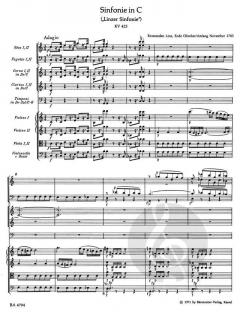 Sinfonie Nr. 36 C-Dur KV 425 von Wolfgang Amadeus Mozart 