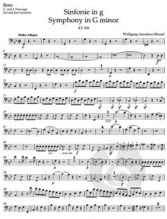 Sinfonie Nr. 40 g-Moll KV 550 von Wolfgang Amadeus Mozart 