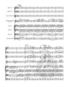 Konzert in A-Dur für Klarinette und Orchester KV 622 von Wolfgang Amadeus Mozart 