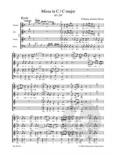 Missa KV 259 (W.A. Mozart) 