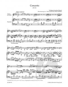 Violinkonzert D-Dur KV 211 von Wolfgang Amadeus Mozart im Alle Noten Shop kaufen