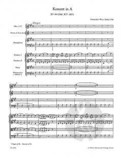 Konzert Nr. 12 A-Dur KV 414 von Wolfgang Amadeus Mozart (Download) 