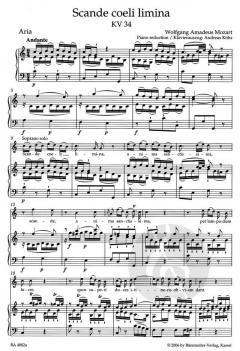 Scande coeli limina KV 34 (W.A. Mozart) 