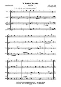 7 Bach Choräle von Johann Sebastian Bach 