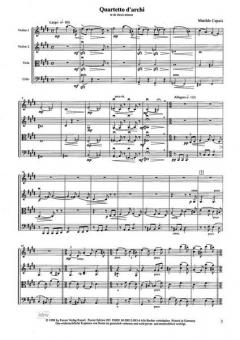 Streichquartett cis-Moll von Matilde Capuis im Alle Noten Shop kaufen