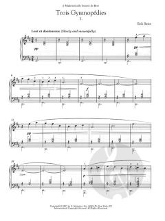 Gymnopedies And Gnossiennes von Erik Satie 
