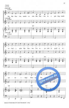 Beauty And The Beast Medley 