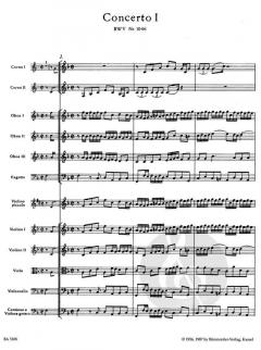 Brandenburgisches Konzert Nr. 1 BWV 1046 (J.S. Bach) 