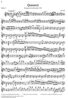 Streichquintette Band 3 von Wolfgang Amadeus Mozart im Alle Noten Shop kaufen (Stimmensatz)