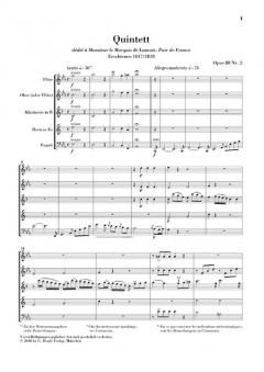 Bläserquintett Es-dur op. 88,2 (Anton Reicha) 
