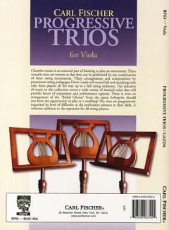 Progressive Trios for Viola 