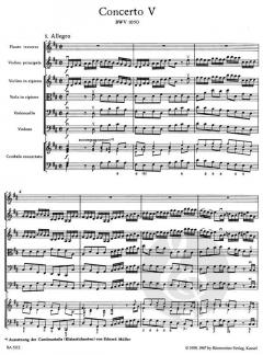 Brandenburgisches Konzert Nr. 5 BWV 1050 (J.S. Bach) 