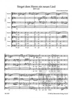 Singet dem Herrn ein neues Lied von Johann Sebastian Bach (Download) 