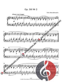 Simplest Mendelssohn Songs Without Words von Felix Mendelssohn Bartholdy 