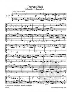 Musikalisches Opfer BWV 1079 Heft 3 von Johann Sebastian Bach (Download) 