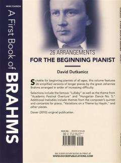 A First Book Of Brahms von Johannes Brahms 