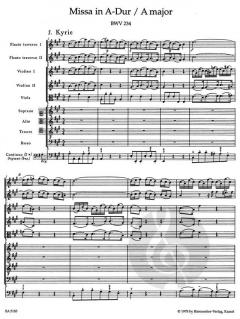 Missa in A-Dur (J.S. Bach) 