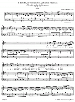 Arien für Sopran von Johann Sebastian Bach 