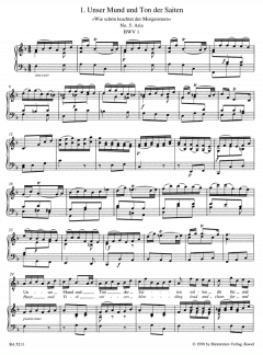 Das Arienbuch für Tenor von Johann Sebastian Bach 