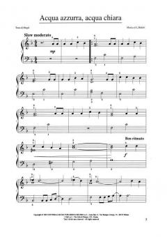 Primi Passi Sulla Tastiera Del Pianoforte Con Le C 