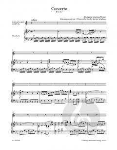 Konzert für Horn und Orchester KV 417 von Wolfgang Amadeus Mozart im Alle Noten Shop kaufen