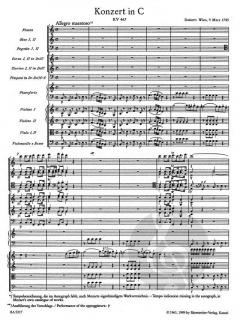 Klavierkonzert Nr. 21 C-Dur KV 467 von Wolfgang Amadeus Mozart 